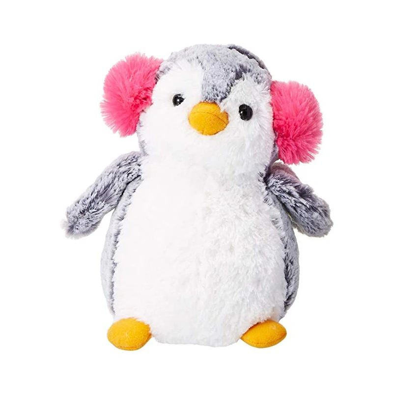 New Soft Fluffy Baby Doll in Penguin Clothes Dormire Toy Kid X-mas Regali 