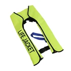 Customized 155N Manual And Automatic Inflatable EPE Life Jacket Life Vest PFD For Adults And Child With Oral Tube
