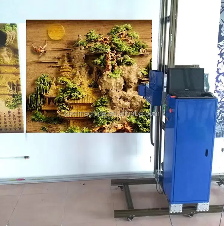 25 M2 H Automatic 3d Printer For Wall Vertical Wall Inkjet Painting