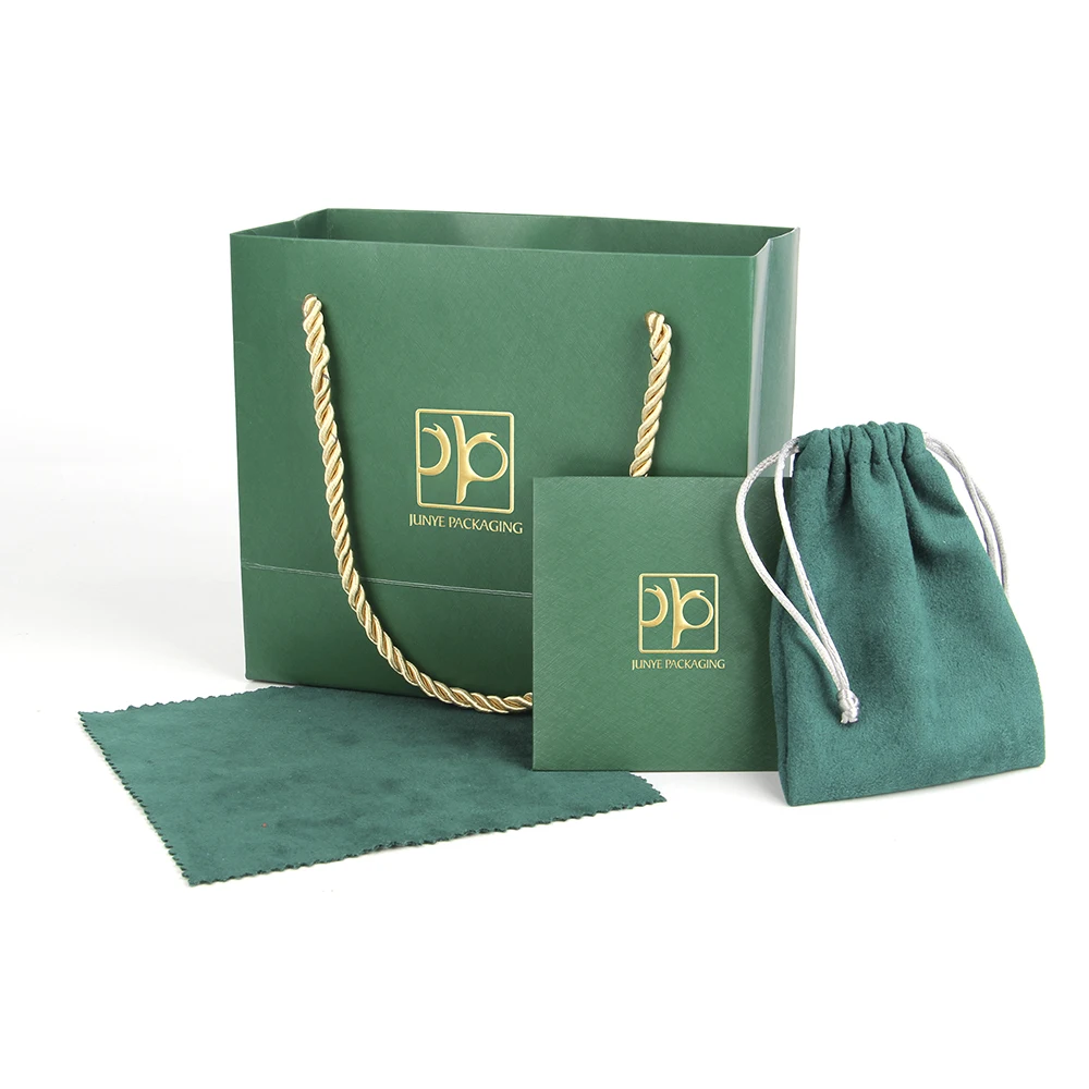 gift box packaging drawer customize logo luxury velvet jewelry