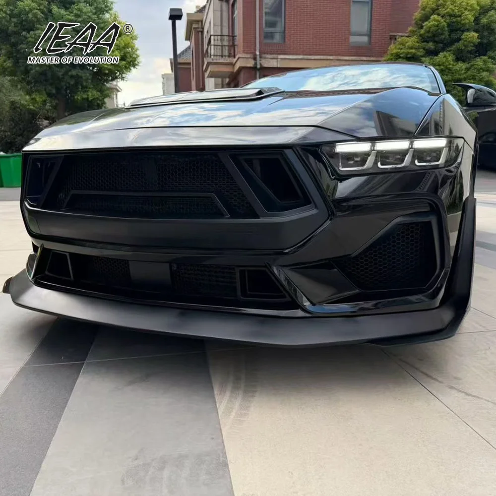 product body kits 2024 shelby bodykit for ford mustang gt upgrade to shelby style body kit pp car accessories grille front lip-16