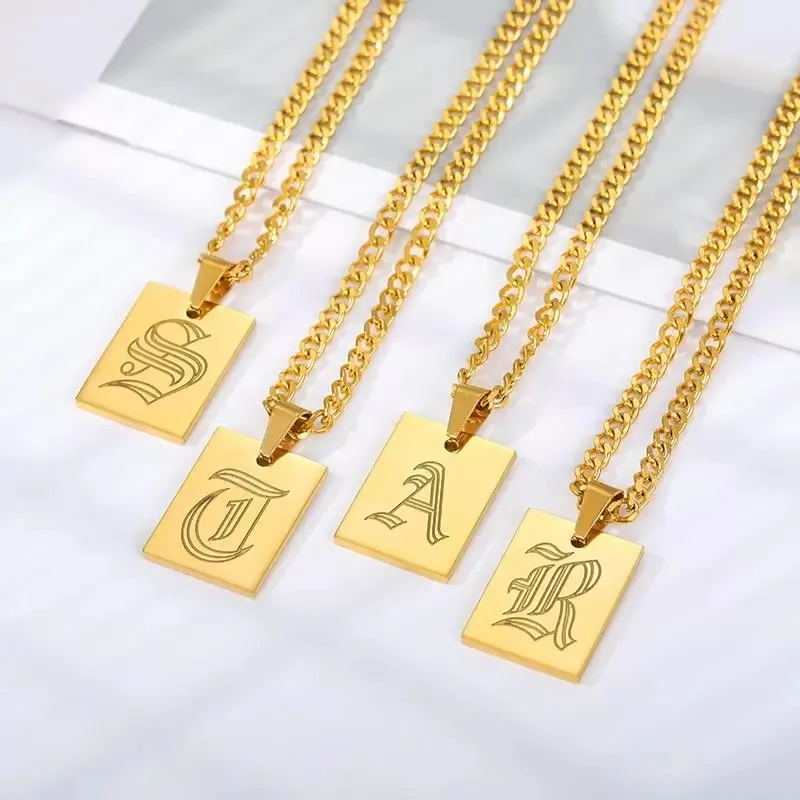 Gothic Font Alphabet Medallion Name 