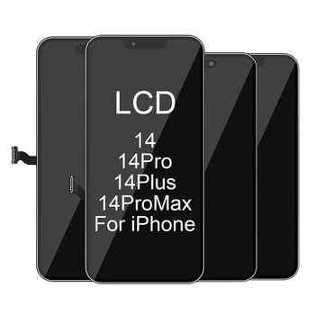 New Models Mobile Phone LCDs For iPhone 14 Pro Max Display Soft OLED Touch Screen Replacement For iPhone 14 Plus