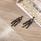 Earrings New Design Tassel Earrings Black Glass Personalized Mystery Earrings Tassel Earrings