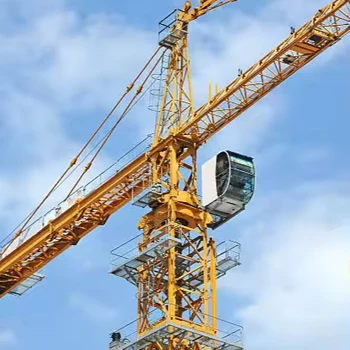 Zoomlion  WA6017-8B tower crane is available now moving tower crane 8 tons price
