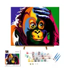 Picture Wall Art Picture High Quality Gorilla Painting Handpainted Canvas Painting Home Wall Art Picture