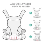Baby Carrier Hot Sales Custom Logo New Style Design High Quality Baby Ergonomic Baby Carrier With Soft Material