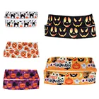 2021 Newest 5/8" Halloween Style Printed Fold Over Elastic