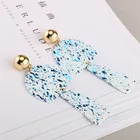 Earrings Earringsearrings 2021 Statement Funky Cute High Quality Needle Bright Gold Vintage Earrings