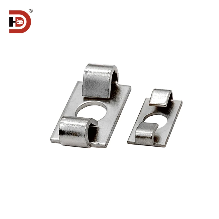 Aluminum Profile Accessories 20/30/40/45 Carbon Steel Elastic Fasteners, Aluminum Frame Components with Built-in Links manufacture