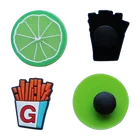 Custom 2D 3D PVC Different Shoe Charms For Shoe And Wristband Bracelet Decoration Party Gifts