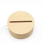 Night Light Cheap LED Portable Rechargeable Acrylic Lamp Night Light With USB