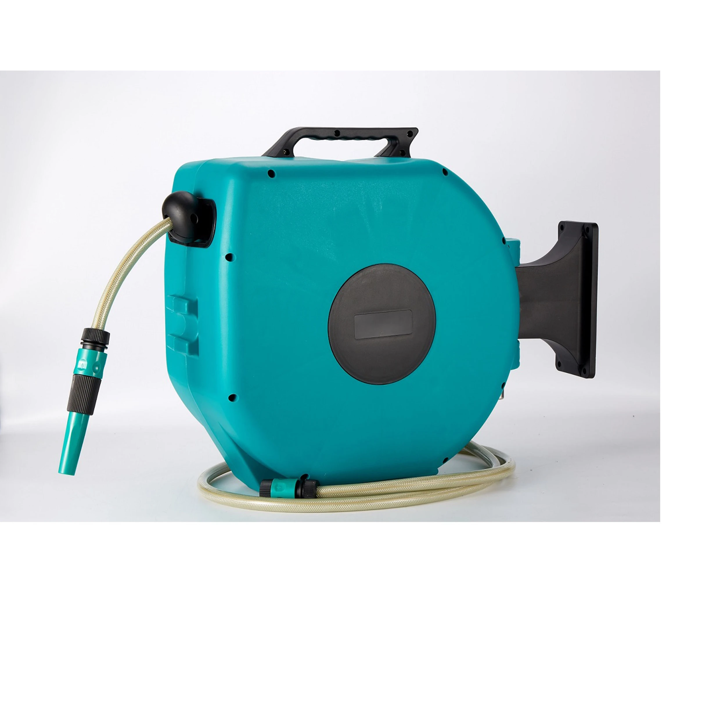 Adjustable Automatic Water Hose Holder Pressure Washer Wall Mounted Garden Retractable Hose Reel