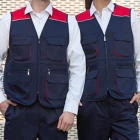 Working Vest Factory Direct Provide Multi-pocket Working Tool Reflection Vest Tooling Vest