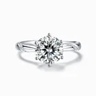 Ring Engagement Rings S925 Standard Psychic Silver Ring Engagement Man Custom Woman Ring