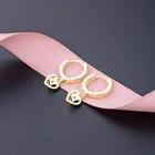 Women Silver Earring POLIVA Joyas De Plata 925 Aretes De Mujer Fashion Jewelry De Moda Aretes