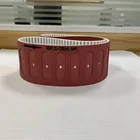 Pu Belt Red Rubber Coating PU Timing Belt All Size
