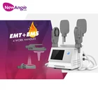 Ems Newangie 2 In 1 Technology Portable Weight Loss Muscle Stimulator Body Slimming 4 Handles Ems Machine