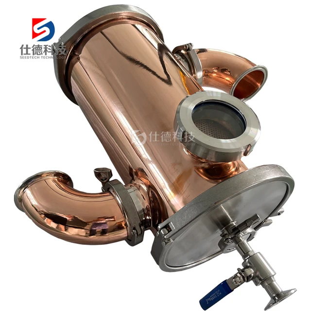 Copper T2 Stainless Steel Alcohol Distillation reflux moonshine alcohol still distiller Gin Basket