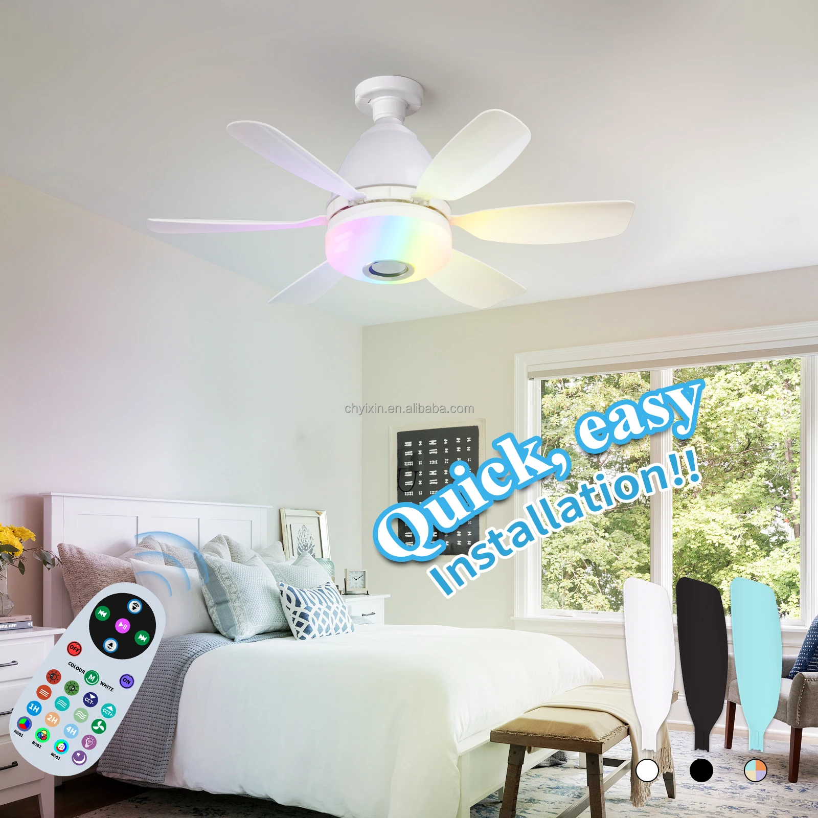 Ceiling Fan, 360, E27 - detail 8