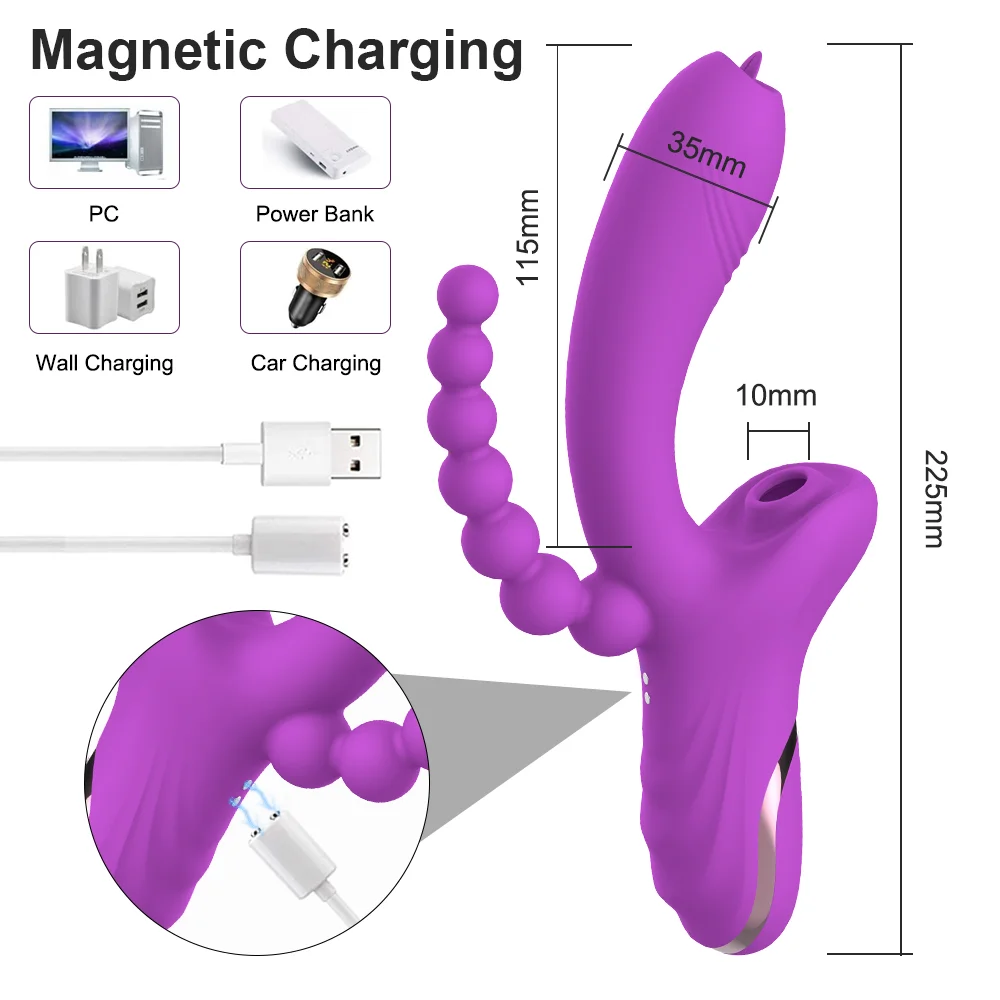 Hot Selling Erotic Sex Toys For Couples In Tongue Licking Vibrators