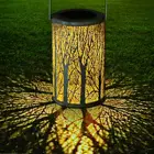 New Light Decorative New Shape Tree Trunk Shadow Lamp Led Solar Garden Lawn Light Outdoor Decorative Lamp