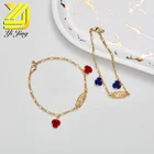 Bracelet YJ Jewelry Guadalupe Fashion Stereo Rose Flower Bracelet