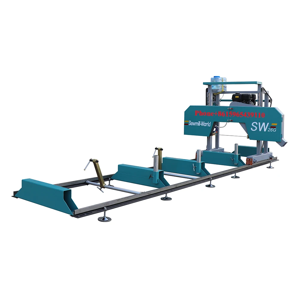 Log Band Saw Hand Wood Cutting Machine 