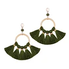 Earrings Earring Bohemian Multi Color Tassel Earrings Female Fringe Handmade Dangle Earring Fashion Earrings