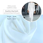 Polyester Factory Wholesale Solid Plain Recycled Polyester Elastane Fabric Digital Print 4 Way Stretch Spandex Fbaric