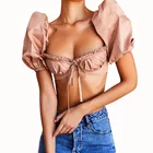 Vest Fur Spring And Summer New Sexy Women Vest Fashion Bubble Sleeve Fur Slim Jacket Hoodie