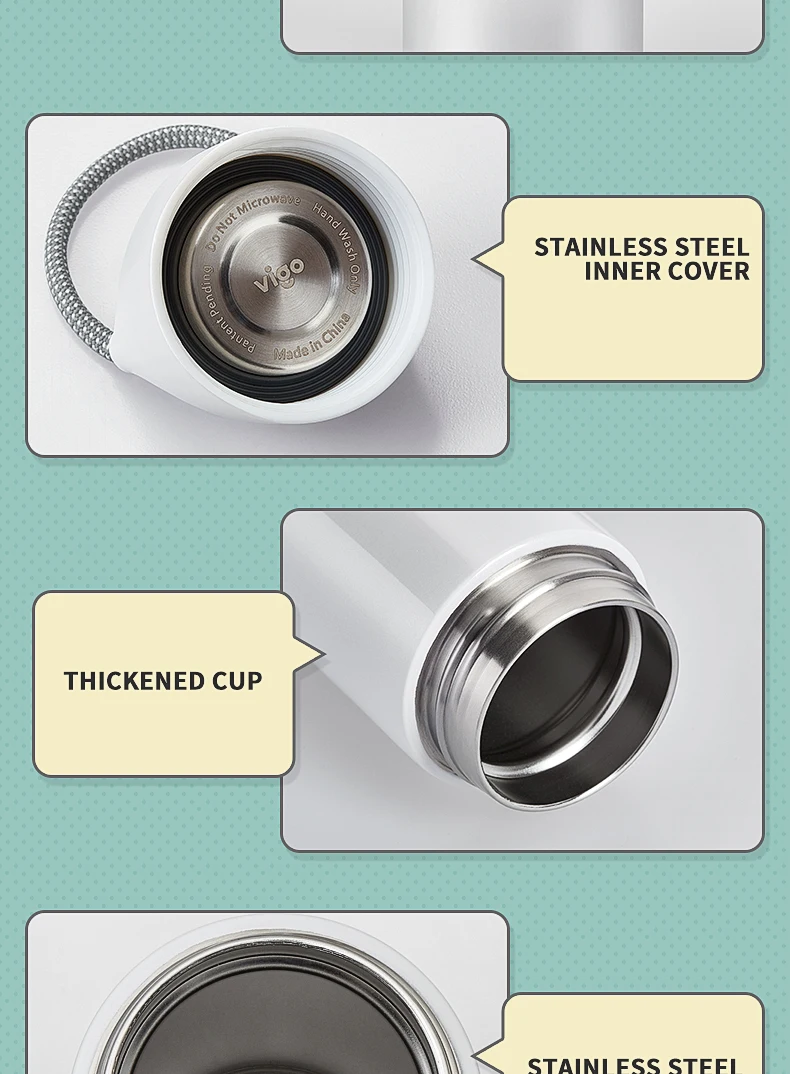 Custom Manufacturer Reusable Stainless Steel Insulated Water Bottles for Kids manufacture
