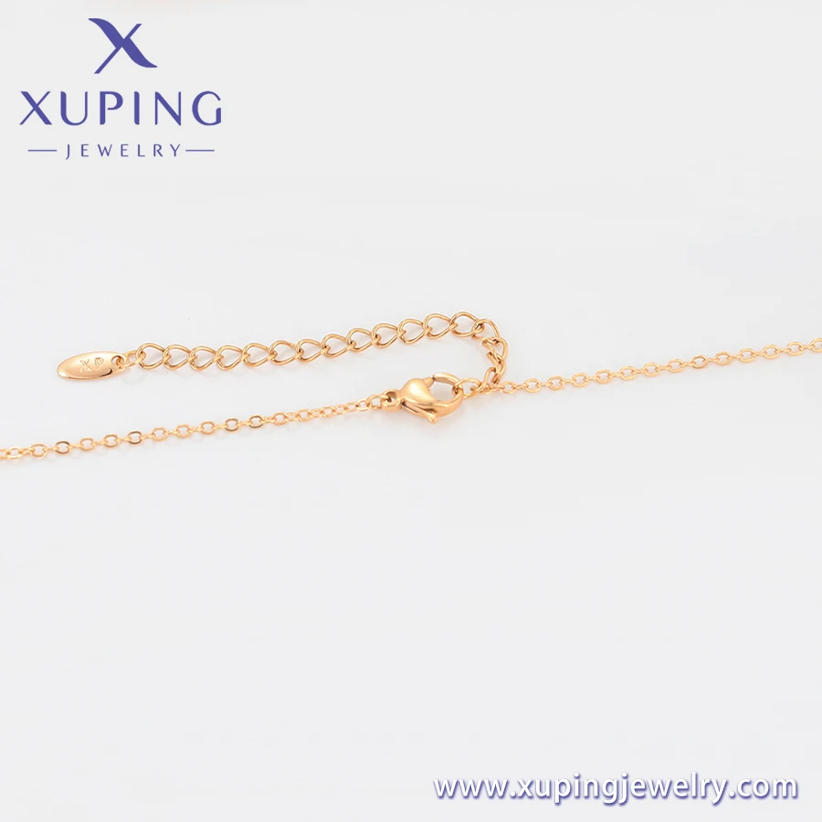 A00895746 xuping jewelry Custom fashion Exquisite Elegant Shining Stars Luxury 18k Gold Plated Necklace