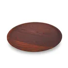 Round Bowl European Ash Wood Round Shape Plate Food Dishes Bowl