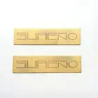 Brass Plate Brass Brass Name Plate Custom Logo Nameplate Brass Metal Plate For Advertising