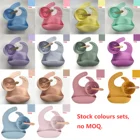 Baby 2021 Amazon New Multicolor Baby Utensils Baby Silicone Feeding Set Silicone Suction Bowl With Spoon