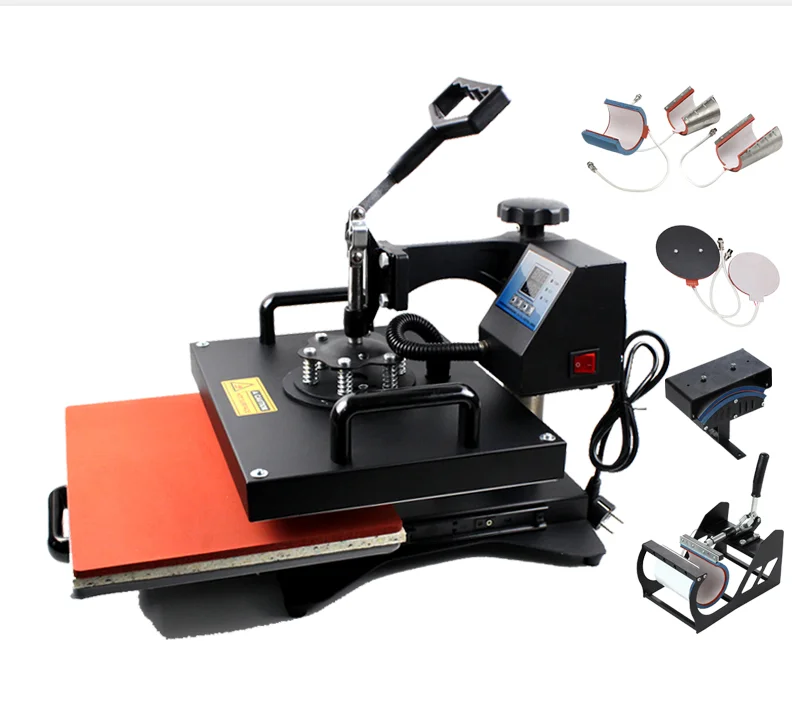 8 In 1 Heat Press Machine Cup Mug T 
