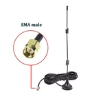4g 868~2700Mhz Spring GSM 3G 4G LTE Antenna With SMA Male Connector Magnetic Base RG174 Cable