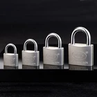 Lock Padlock Lock Sample Available High Quality Active Demand Door Padlock Sliver Color Painted Iron Lock