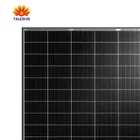 Solar Black 405watt 400 Watt Solar Panel Half Cut 144 Cell Black Frame Mono Solar Panel 405w Talesun Solar