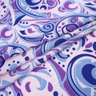 Saree Printed Polyester Fabric Latest Designs Plain Chiffon Saree 100% Polyester Print Bubble Chiffon Fabric