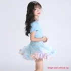 Cute Skirt 2021New Summer Cute Sweet Heart Petti Performance Rainbow Fart Princess Skirt For Little Girls