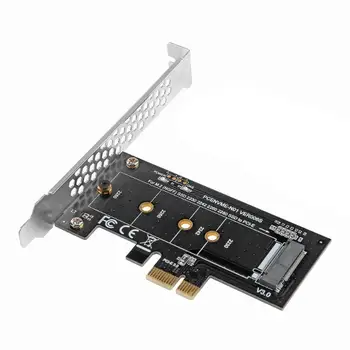 PCI-E 3.0 x1 to M.2 NVMe M Key Slot Converter Adapter with Low profile bracket for PM961 960EVO SM961 PM951 M2 SSD