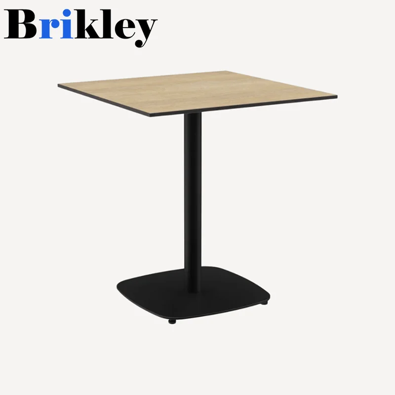 Brikley HPL Table with Compact Laminate Material and Aluminum Base factory