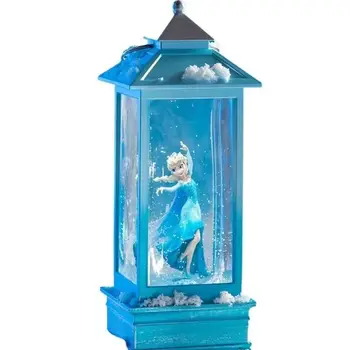 Christmas products FAMA Frozen windmill crystal lamp disney elsa disney little mermaid Crystal ball wholesale disney desk lamp