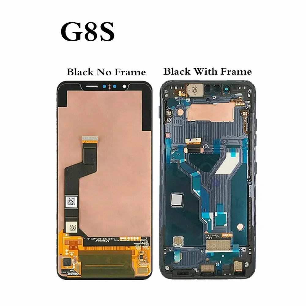 Original Amoled Lcd Display Frame Touch Panel Digitizer Lcd Screen