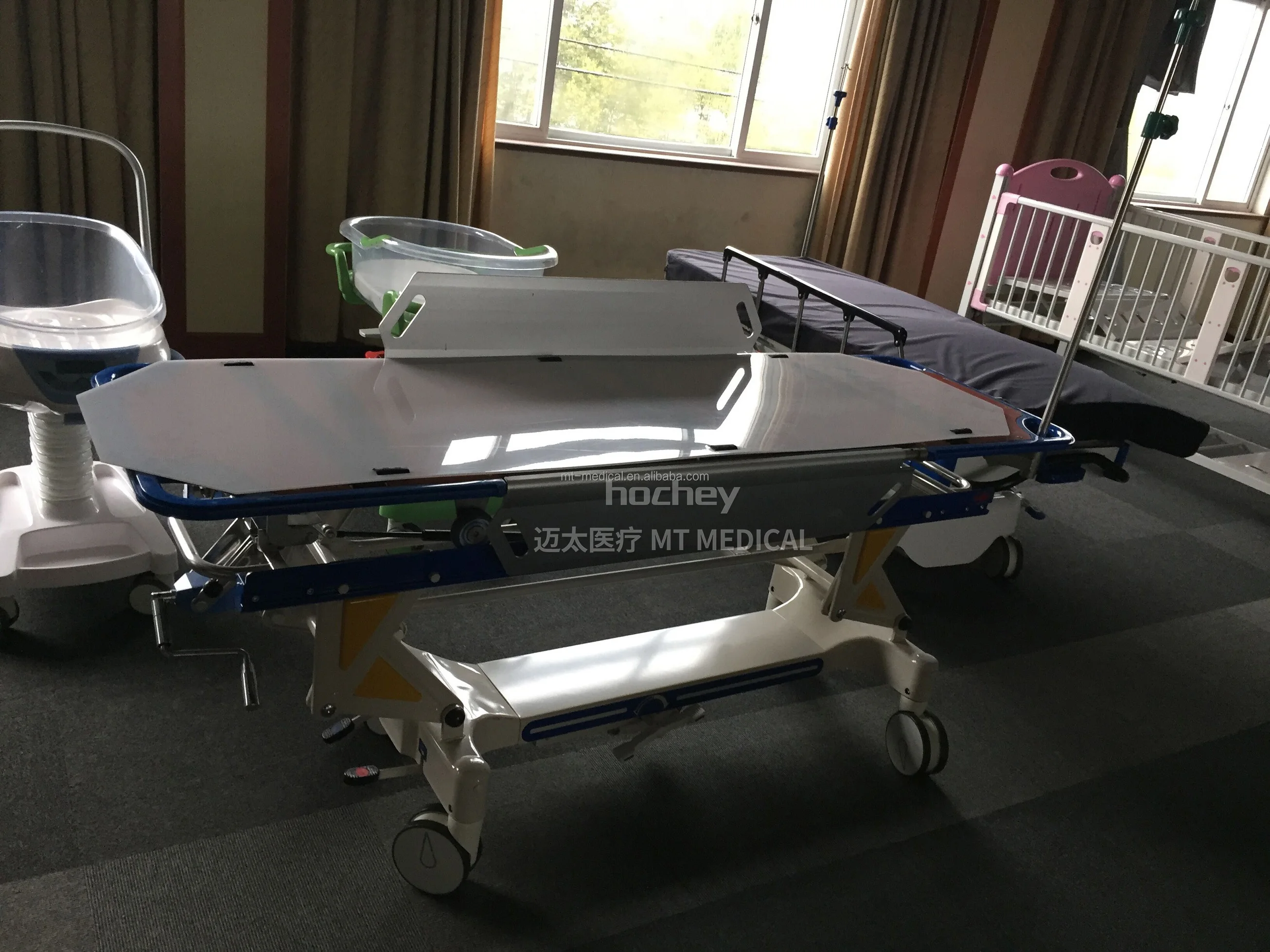 Mt Medical Hospital Use Ambulance Stretcher Trolley Patient Transfer