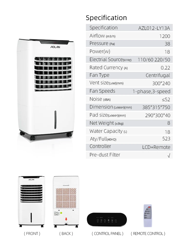 Mode Swamp Cooler, AOLAN, 3-Wind - detail 8
