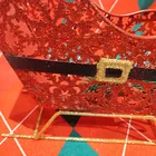 Christmas Metal Red Sleigh Table Decor Christmas Decor Home Decor Christmas Gift