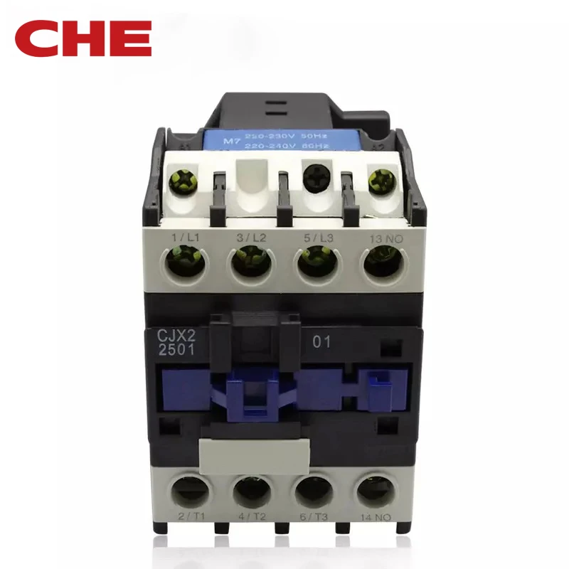 CJX2 25/32 AC Contactor Coil 220V or 380V 3P 3NO Magnetic Contactor 50/60Hz 